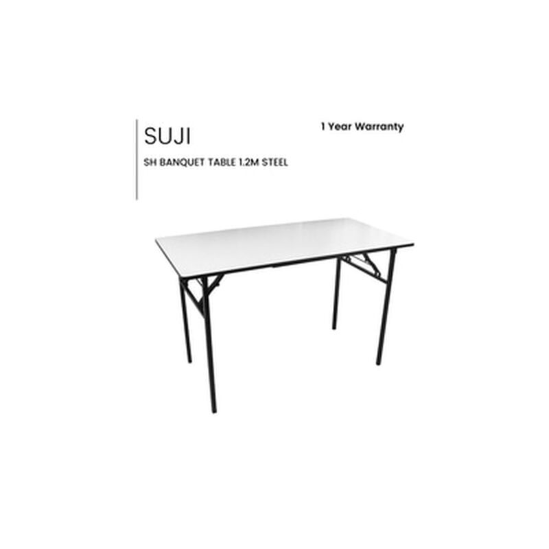 Banquet Table 1.2m Steel SUJI SH-image 1