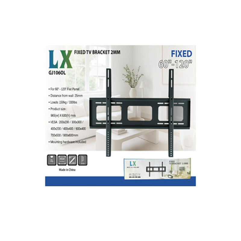 LX Tv Bracket 60-120in Fixed LX-GJ106OL-image 1
