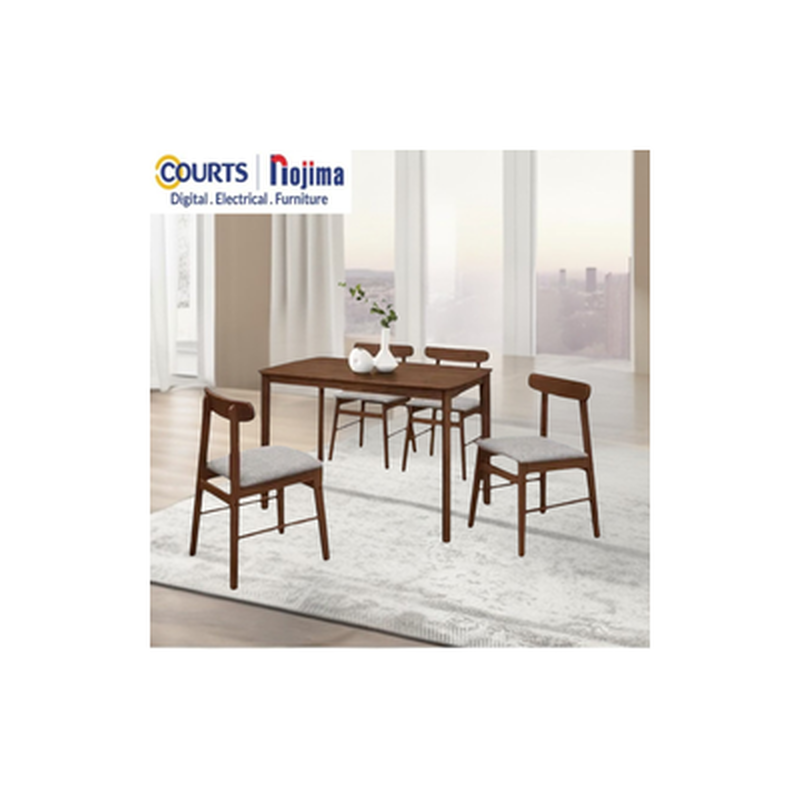 DHEP Wt 114x71cm 1+4 Solidwood Walnut Color JIRISAN (WALNUT)-image 1