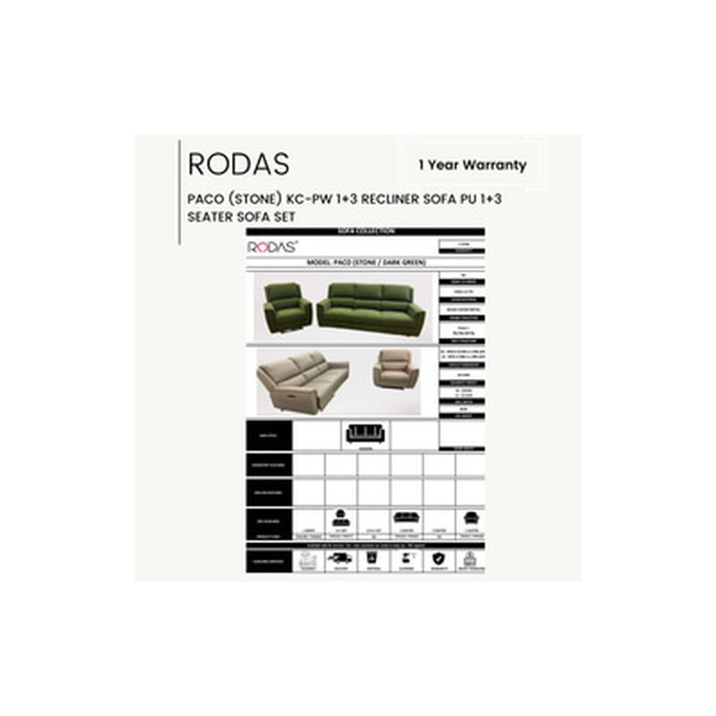 RODAS Recliner sofa-image 2