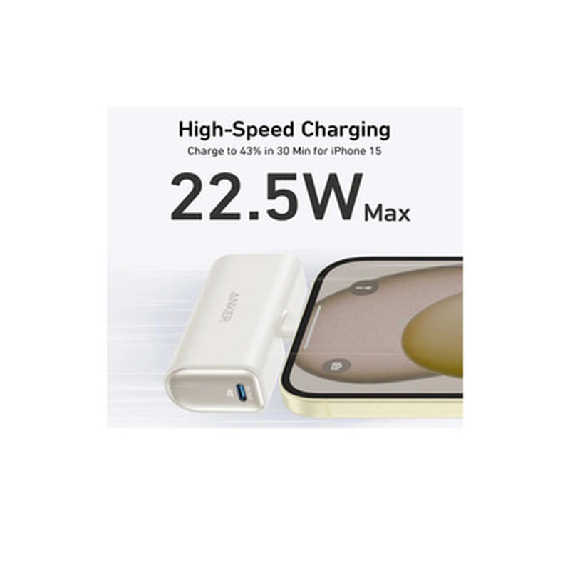 ANKER Anker Nano Powerbank 22w Anker Nano Power Bank A1653H21 (WHITE)-image 1