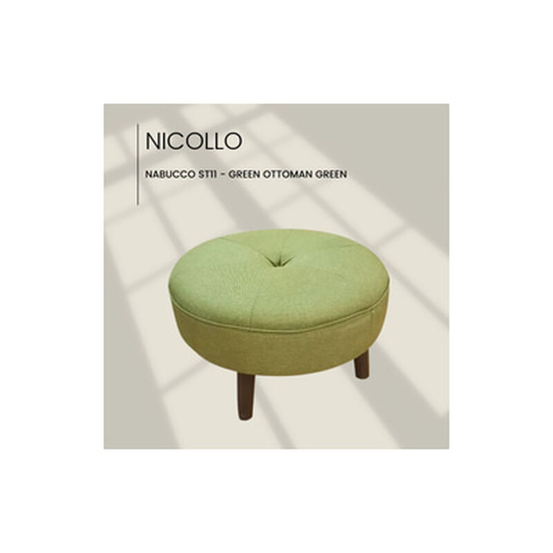 NICOLLO Ottoman Green NABUCCO ST11 - GREEN-image 1