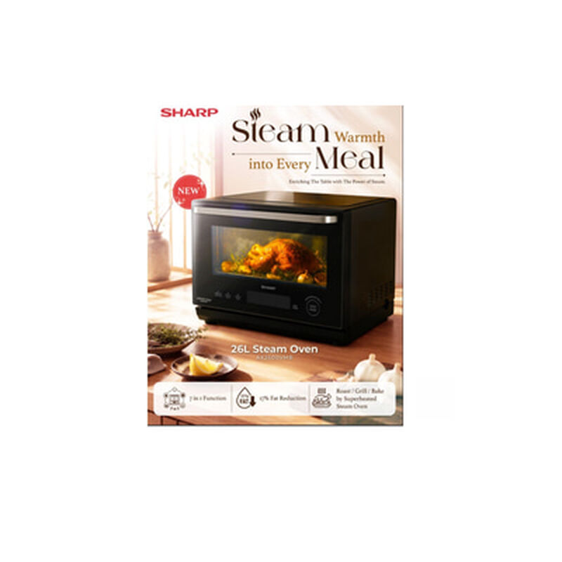 SHARP Steam Oven 26l AX2600VMB-image 1