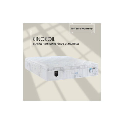 KINGKOIL Bg 13in Q Pocket Mat 5z Pocket+latex+sensice SENSICE FIRM