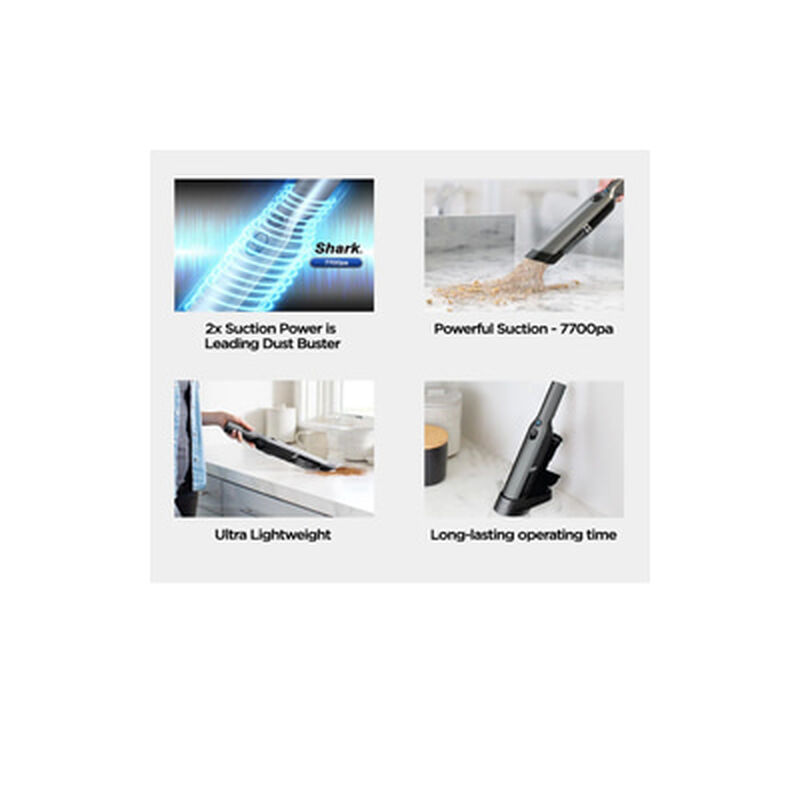 SHARK Handheld Vacuum Cleaner Blavk WV204SM-image 5