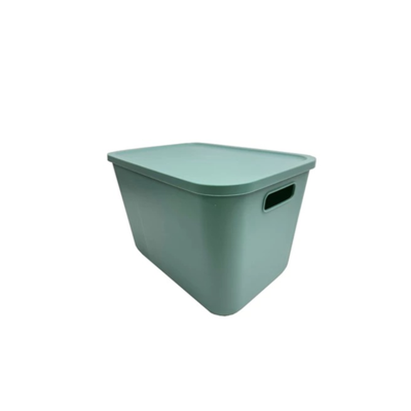 Green Storage Box With Lid EM QBOX XXL-image 1