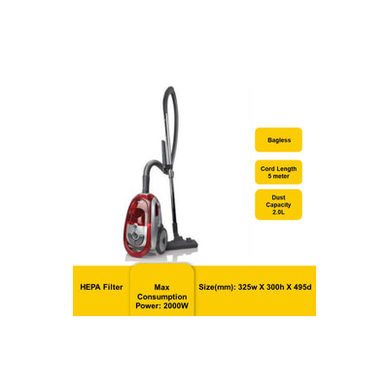 SHARP Vacuum Cleaner ECLS20R-image 1