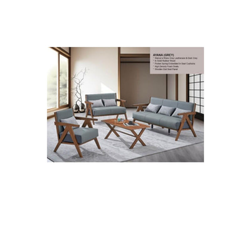 YEEGUAN 3+2+1+ct sofa leathaire-image 1