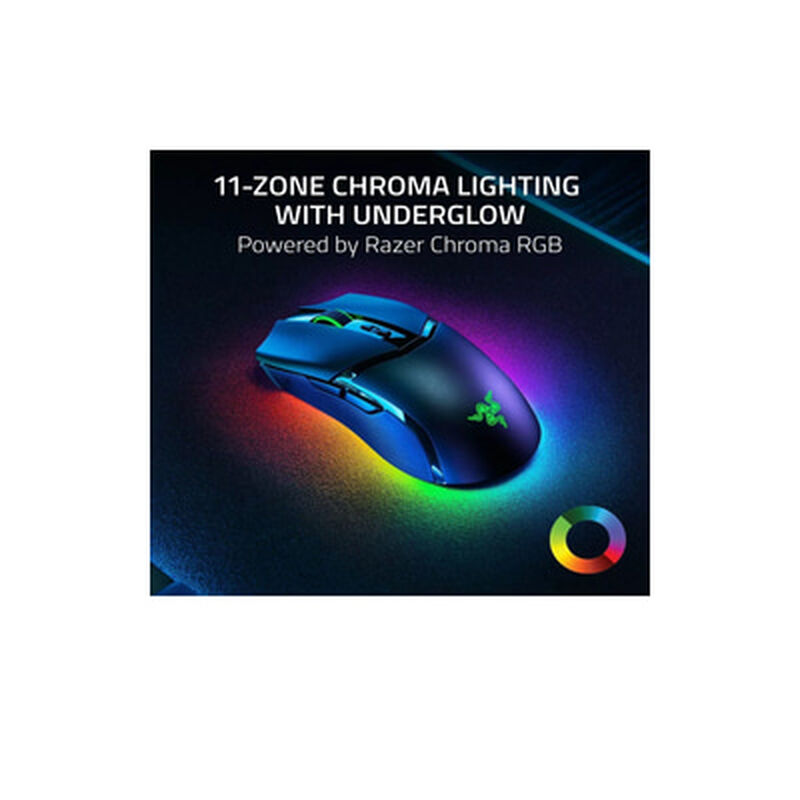 RAZER Rgb Wireless Gaming Mouse COBRA PRO WHITE-image 3