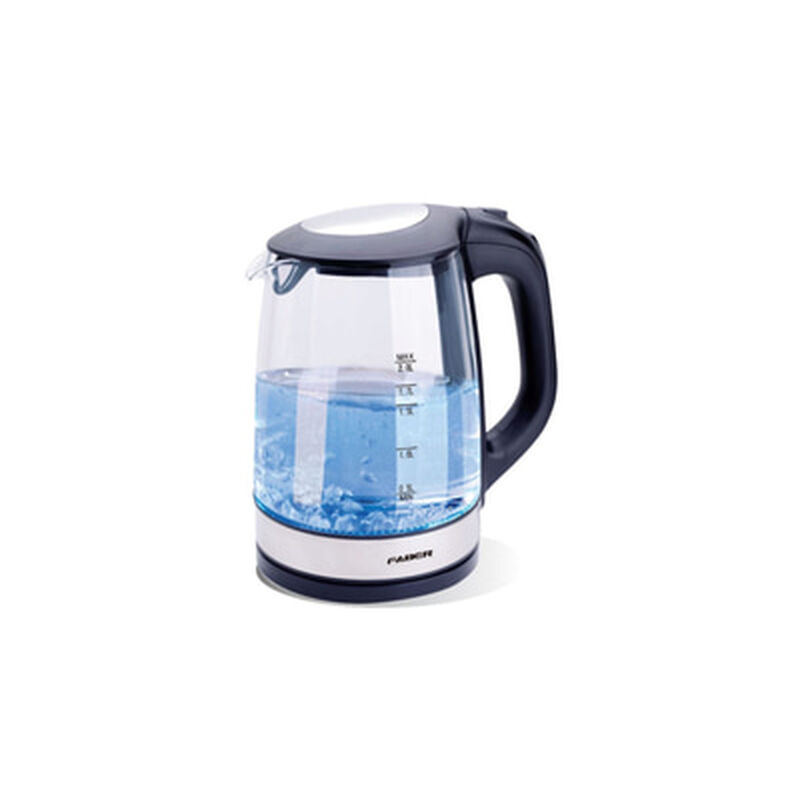 FABER Glass Jug Kettle 2l FCK CRISTALLO 180BK-image 1
