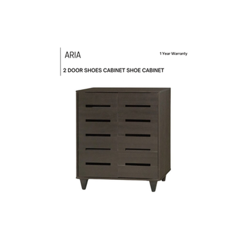 2 Door Shoes Cabinet Shoe Cabinet ARIA-image 1