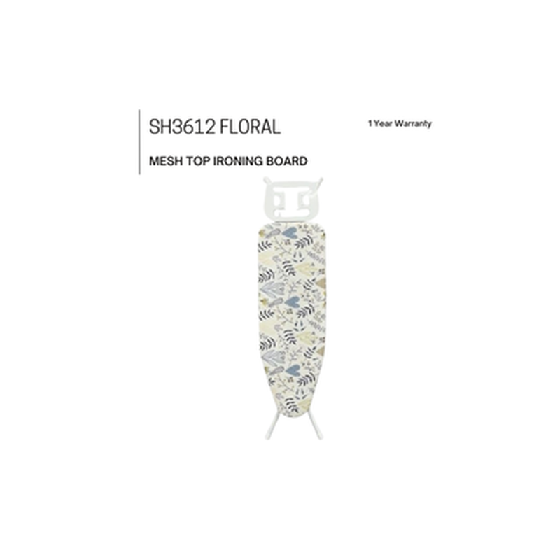 Mesh Top Ironing Board SH3612 FLORAL-image 1