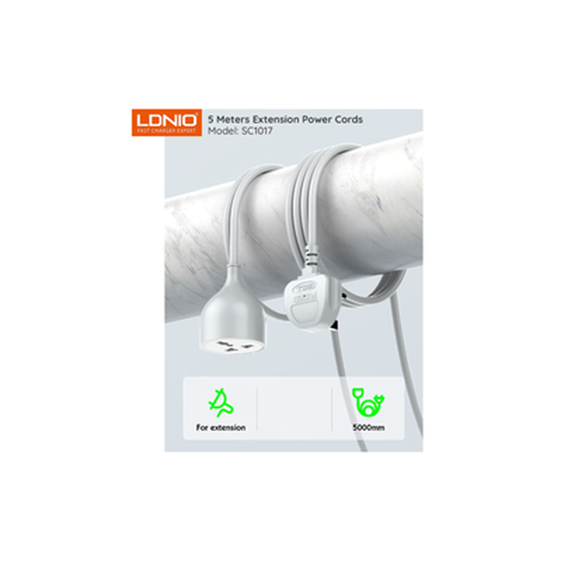 LDNIO Powerstrip W Extension-5m SC1017-image 1