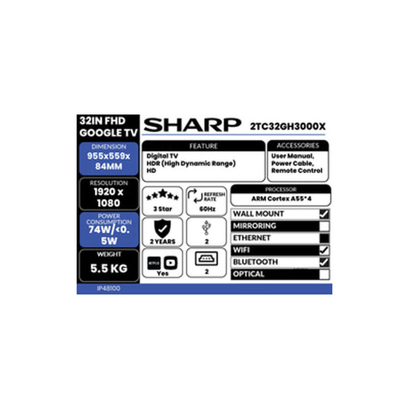 SHARP Fhd google tv-image 6