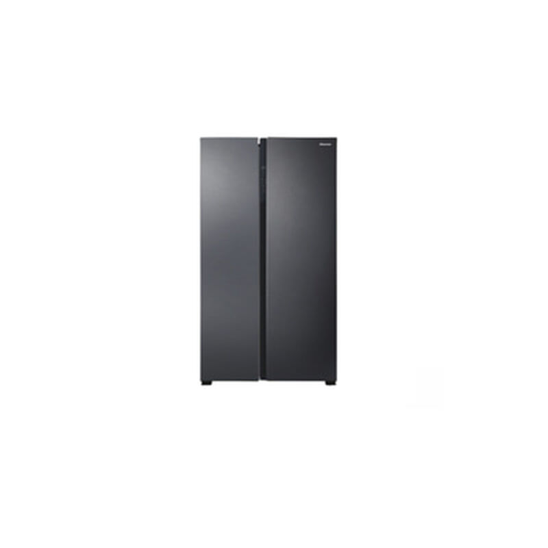 HISENSE Side By Side 660l (black Metal) RS708N4ABN1-image 1